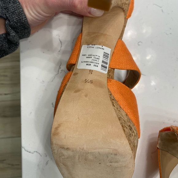 Alexandre Birman Cork-Platform Strappy Sandal 9.5 - Picture 5 of 5